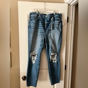 Brand NEW tags on GOOD AMERICAN good waist plus size (22) skinny jeans